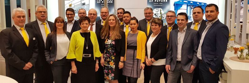 Three companies, one celebration - at the EUROGUSS 2020 Krug Gruppe Formenbau Krug GmbH, Aulbach Entratungstechnik GmbH and Aulbach Automation GmbH abk Pressenbau celebrated their company anniversary.