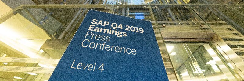 Die SAP hat die Zahlen für das vergangene Geschäftsjahr 2019 vorgelegt. Ähnlich wie bei der IBM haben die Umsätze mit Cloud Computing die Bilanz gerettet.