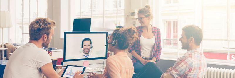 Die Zusammenarbeit via Videokonferenzen gehört mittlerweile zu den wichtigsten Kommunikationsmitteln in Unternehmen.