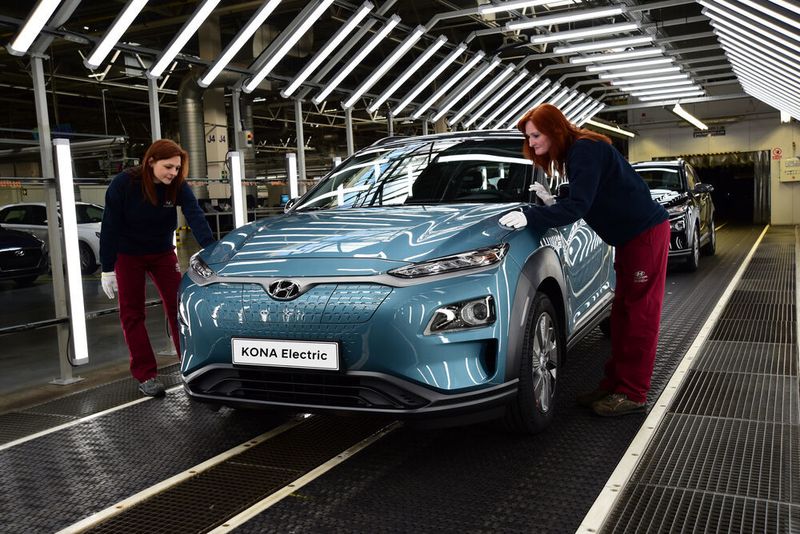 Hyundais Kona Elektro soll künftig in Tschechien entstehen.