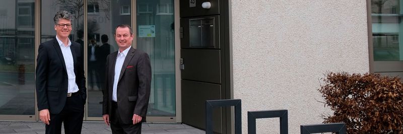 Peter Nix (l.), Leiter Medical Solutions bei Softgate: „Das große Interesse an unserem Infotag zeigt, wie ernst das Thema Connectivity bei den Medizingeräteherstellern genommen wird.“ Softgate- Geschäftsführer Dr. Florian Höpfl ergänzt: „Als Innovator und Wegbereiter in der Medizintechnik ist es uns ein Anliegen, den Wissenstransfers über DICOM und Connectivity zu fördern.“