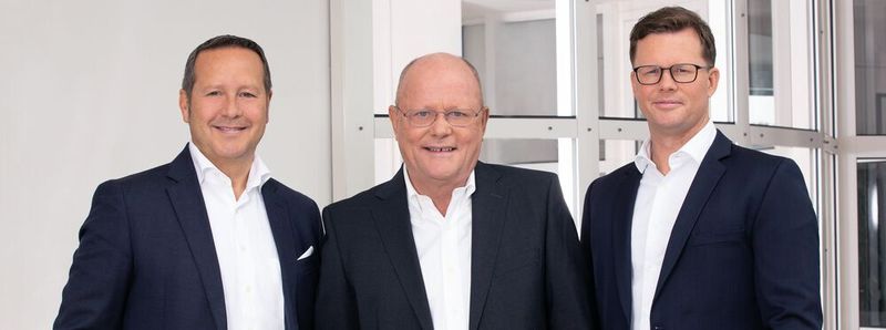 Konstante: (v. l.) Jörg Eilenstein, Gerd Henneveld (CEO) und Tim Henneveld bilden in der Konstellation seit 2012 den Vorstand von TIM.
