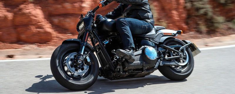 Beinschutz? Harley-Fahrer verzichten häufig auf Schutzkleidung.
