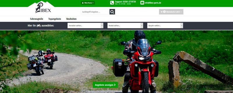 Der Dresdner Metallbaubetrieb Ibex GmbH baut seine Stellung als Lieferant von hochwertigem Motorradzubehör made in Germany aus und expandiert.