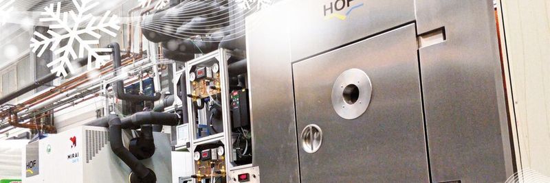Cooling with air: The cryoblizzard proved its worth during the retrofit of a freeze dryer.