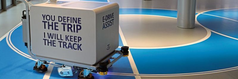 Tente präsentiert in Stuttgart unter anderem den "E-Drive Assist" mit dem neuen "E-Drive ultimate" als Antrieb.