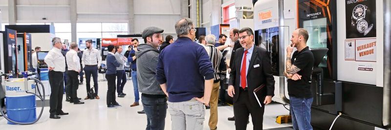 Wenk Hausausstellung am 28. und 29. Januar 2020 in Grenchen: im Fokus standen die neuen Technologien, die Mazak auf der EMO 2019 in Hannover vorgestellt hatte.