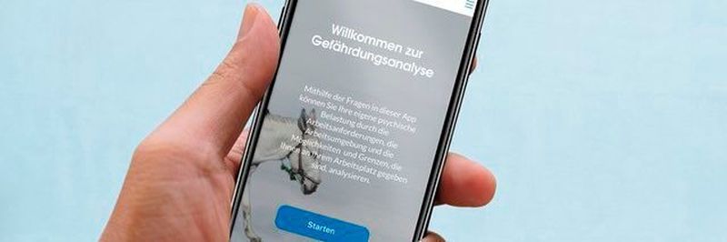 Mithilfe der App des Neuropsychiatrischen Zentrums Hamburg (NPZ), können Nutzer ihre Belastung im Arbeitsumfeld auswerten lassen