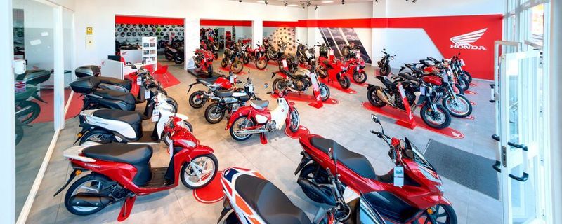 Mehr als 250 Quadratmeter der Ausstellung sind der gesamten Honda-Palette gewidmet.