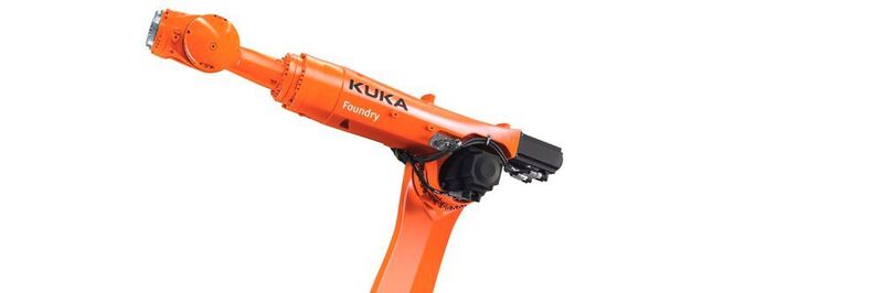 Kuka présente la deuxième génération de la version spéciale pour les industries de fonderie, de forgeage et d'usinage.