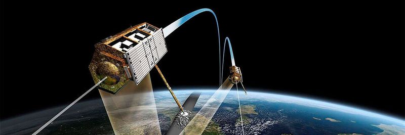 Daten werden von Satelliten erzeugt, von diesen an Empfangsstationen geschickt – und müssen dann gespeichert werden.