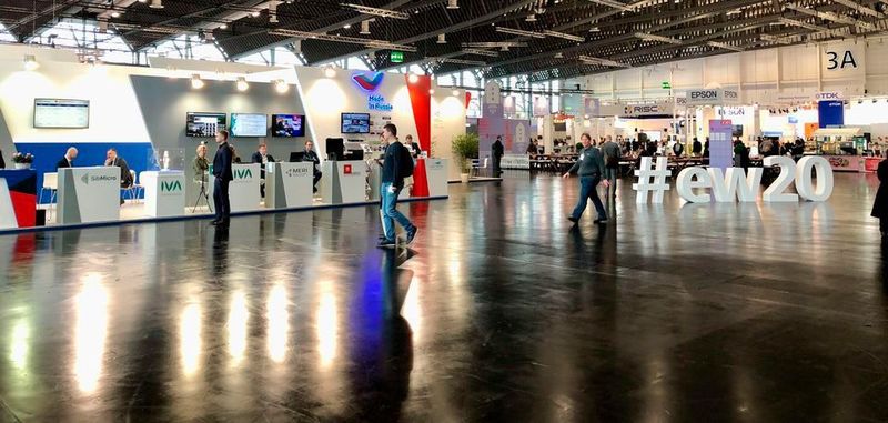 Viel freie Fläche gab es in der Halle 3A. Der russische Gemeinschaftsstand wirkt dadurch etwas verloren.