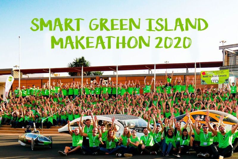 Die Teilnehmer des Smart Green Island Makeathon entwickeln Ideen und Lösungen zu Smart Home, Smart Production, Smart Mobility, Smart Farming und Green Energy.