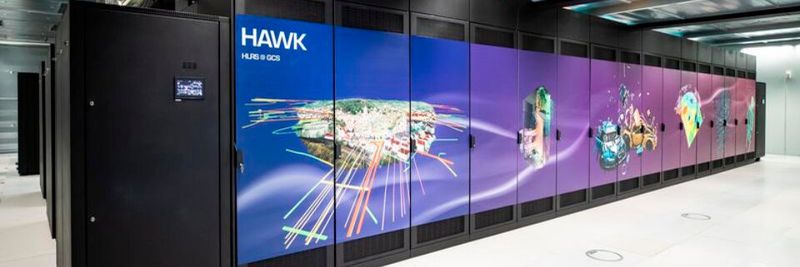 Superrechner „Hawk“ ist für Ingenieursleistungen optimiert und per Cloud verfügbar.