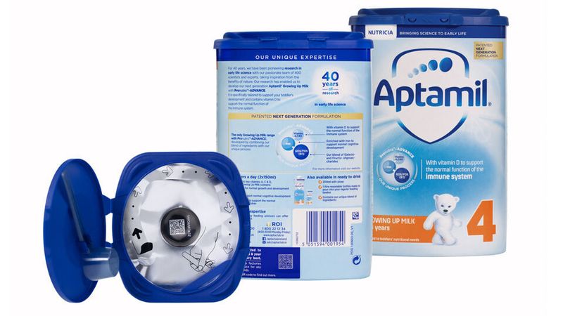 Noch im Laufe des Jahres sollen erste Danone-Produkte mit der Technik auf den Markt kommen.