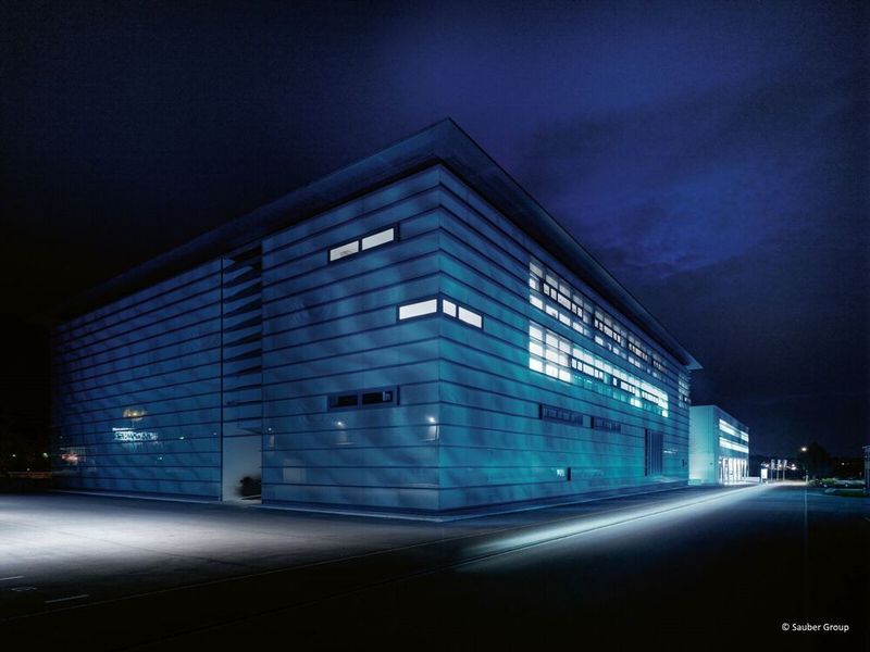 Der Sauber-Hauptsitz in Hinwil.