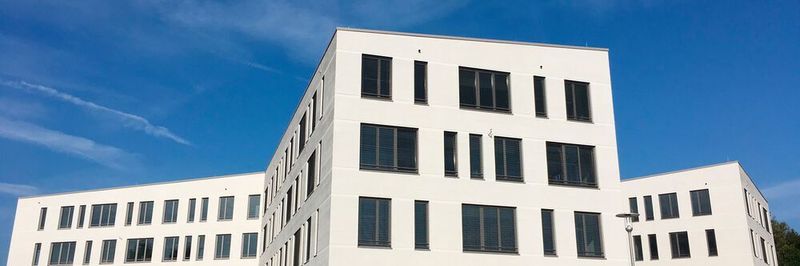 Das Gebäude des Bezirk Mittelfranken