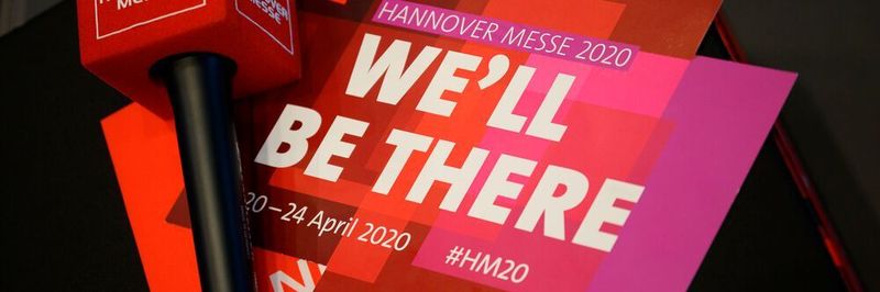 ... wohl eher nicht. Die Hannover Messe 2020 wird verschoben.