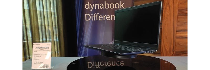 Bei der Vorstellung des Portégé X30L ließ Dynabook das 870-Gramm-Notebook auf einer Magnetkonstruktion schweben. Das 13,3-Zoll-Gerät ist das leichteste Business-Notebook seiner Klasse.