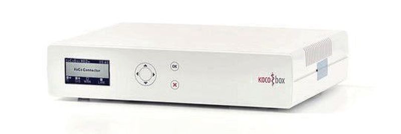 Mit dem Konnektor KoCoBox MED+ startet jetzt die Installation für den Feldtest der gematik.