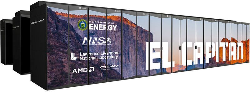 So soll der Super-Supercomputer des Lawrence Livermore National Laboratory aussehen, wenn er 2023 in Betrieb geht.