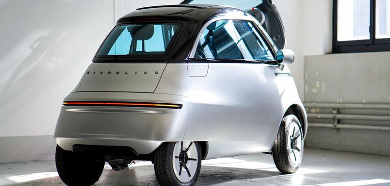 Den stark modifizierten Microlino 2.0 will Micro 2021 auf den Markt bringen.