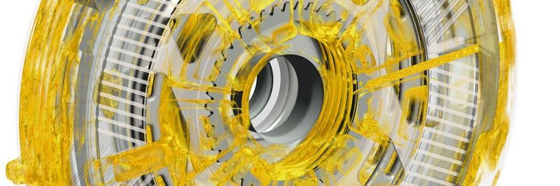 Dank Simulation konnte die optimale Geometrie einer Kupplungsbremse schnell gefunden werden. Dabei war nur ein einziger realer Prototyp nötig.