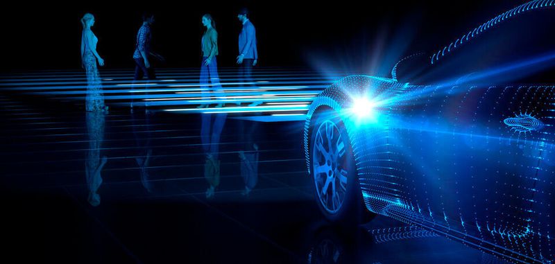 Die im Auto verbauten Radar-Sensoren lassen sich mit einer Testumgebung prüfen, die bis zu vier Objekte unabhängig simulieren kann.