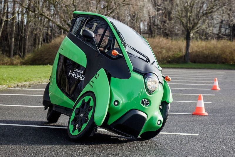 Der Toyota iRoad, bereits seit 2014 in Grenoble im Einsatz, verschwindet nun von den Straßen.