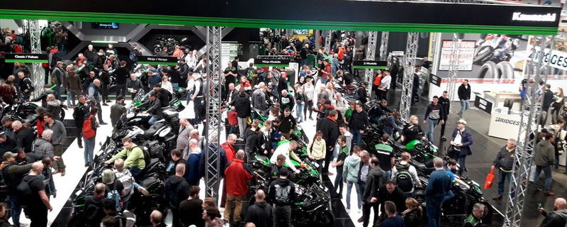 Kawasaki contra Covid19: Der Andrang bei den Grünen in Dortmund war riesengroß.