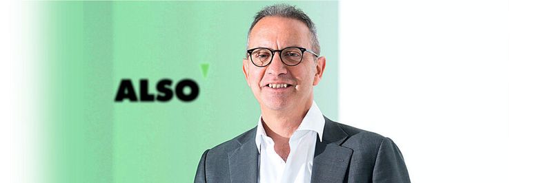 Gustavo Möller-Hergt, CEO der Also Holding, sagt Partnern schnelle, unbürokratische Hilfe zu.
