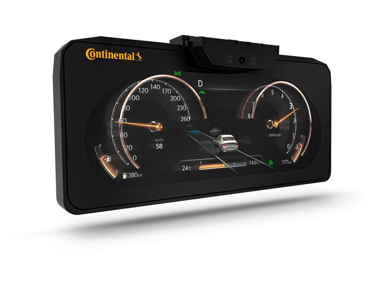 Im Genesis GV80 kommt erstmals ein von Continental entwickeltes 3D-Cockpit zum Einsatz.