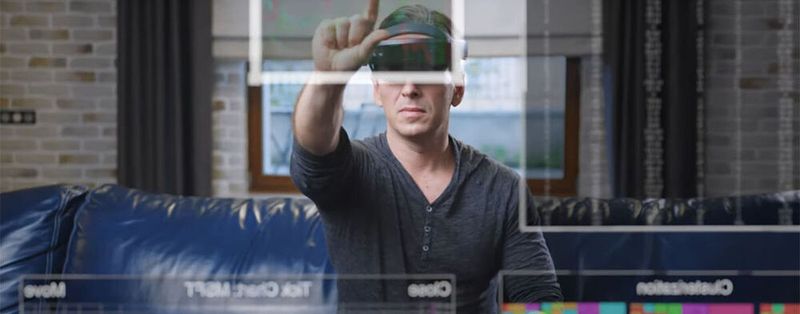 Trading mit Augmented Reality: Frei schwebende Charts Im virtuellen Raum per Gesten bedienen.