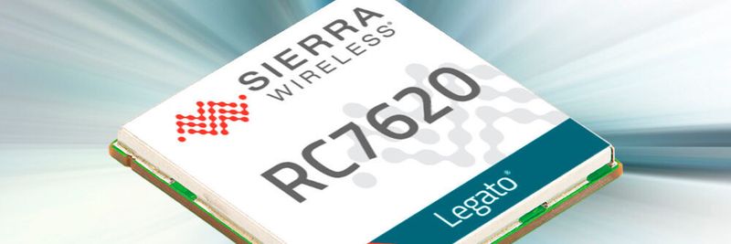 Das Modul RC7620 von SierraWireless liefert liefert eine Download-Geschwindigkeit von bis zu 150 Mbps und eine Upload-Geschwindigkeit bis zu 50 Mbps.