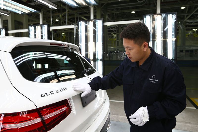 In China läuft die Produktion wieder an.