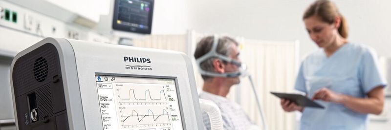 Trilogy Evo von Philips ermöglicht eine Behandlung von chronisch und schwer kranken Patienten in verschiedensten Umgebungen.