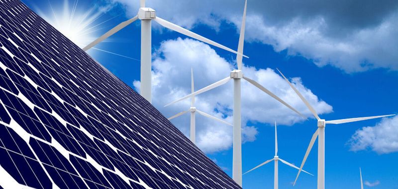 Erneuerbare Energien: ihr Anteil lag im ersten Quartal 2020 wegen großer Sondereffekte erstmals bei 52 Prozent.