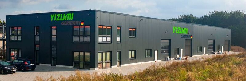 Voici à quoi ressemble le nouveau bâtiment à Alsdorf près d'Aix-la-Chapelle, en Allemagne.