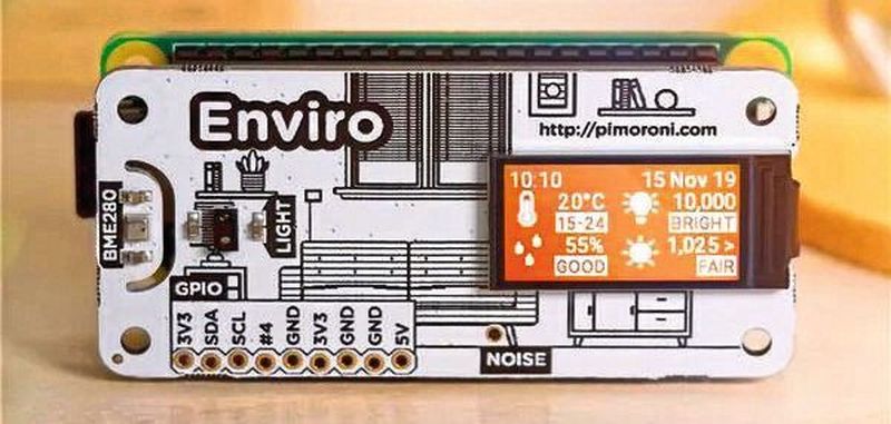 PIM486 Enviro: Messzubehör für Raspberry Pi