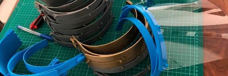 Durch kostenlose, freiverfügbare Druckdateien können auch Personen aus der Maker-Szene helfen medizinische Hilfsmittel zu fertigen.