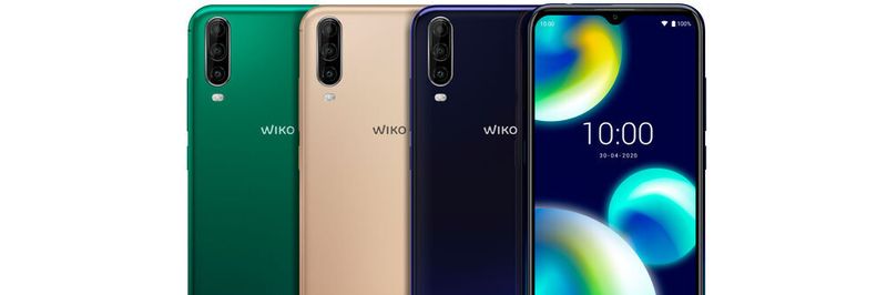 Das Android-10-Smartphone Wiko View4 Lite kommt in drei verschiedenen Farben.