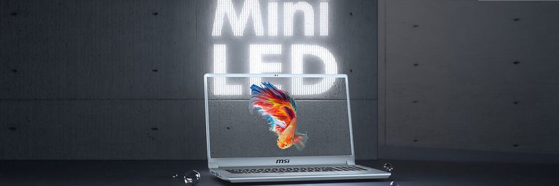 Das MSI Creator 17 verfügt nicht nur über die neusten Core-H-Prozessoren und Grafikkarte, sondern zusätzlich über ein 4K-Display mit Mini-LED-Hintergundbeleuchtung und HDR-1000.
