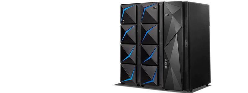 „IBM z15 “ bei der Vorstellung im vergangenen Jahr.