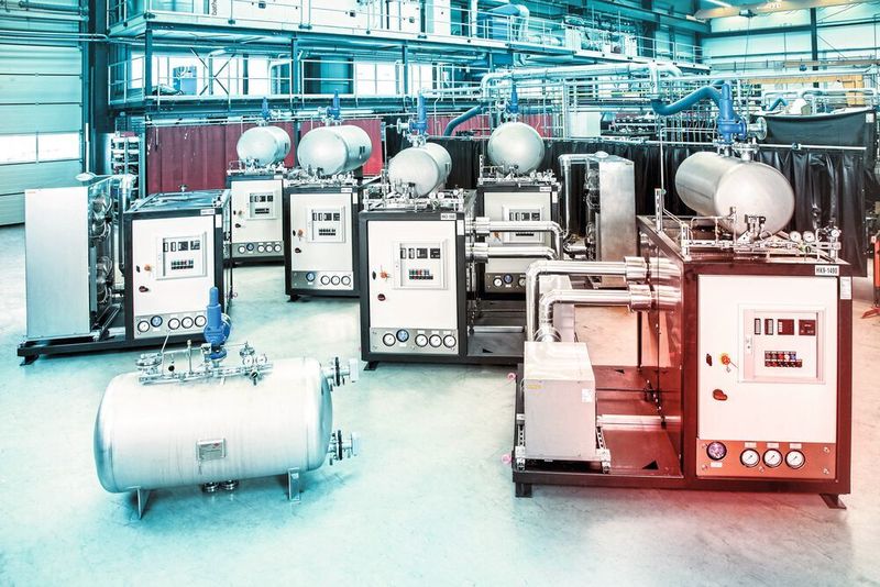 Die meisten industriellen Temperierprozesse setzen auf spezielle Thermalöle, die bei Temperaturen bis etwa 430 °C eingesetzt werden können.
