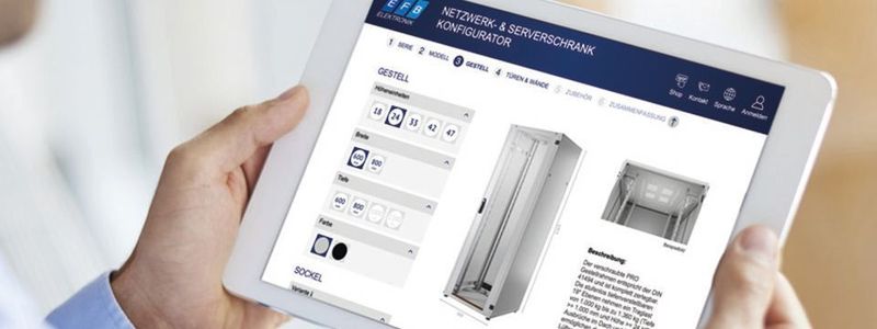 Der Konfigurator für die „Pro“-Serie, den EFB Elektronik jetzt vorstellt, prüft bei der Zusammenstellung bereits, ob diese möglich ist und offeriert gegebenenfalls Alternativen.