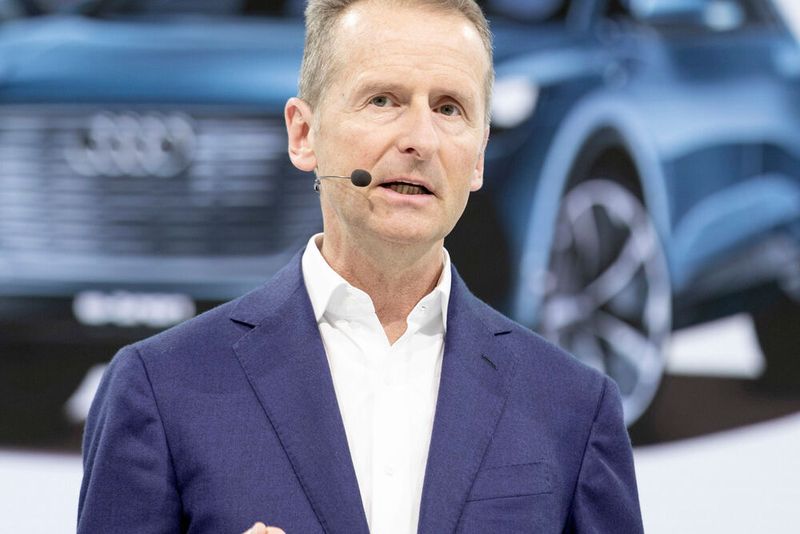 Volkswagen-Chef Herbert Diess äußert sich zum Hochlauf der Wirtschaft.