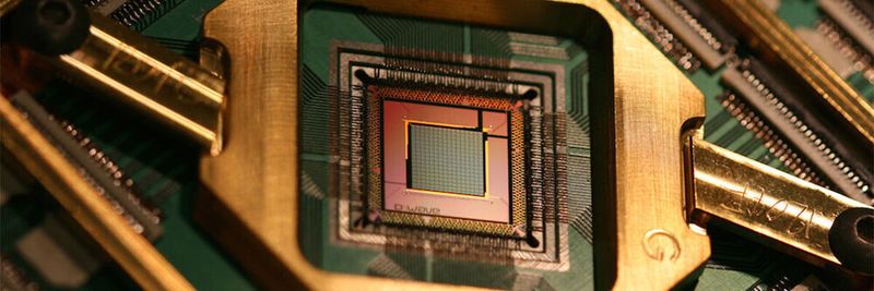 Die zentrale Recheneinheit des Quantencomputing-Systems von D-Wave.