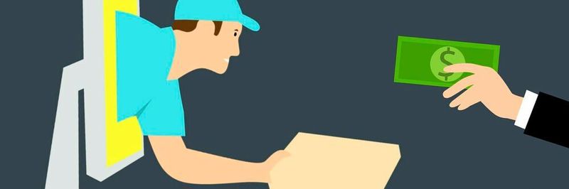 Würde E-Commerce so funktionieren, wären alle Probleme gelöst. In Wirklichkeit ist die Auslieferung der Waren eine logistische Herausforderng - vor allem auf der "letzten Meile".