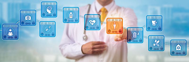 Die Blockchain eignet sich vor allem zur Dokumentation von Gesundheitsinformationen, Verwendung im Bereich Bonusprogramme der Krankenkassen, Qualitätssicherung im Krankenhaus, Vereitlung von Medikamentenfälschungen, Sicherheit in der Steuerung von Medizinprodukten, Betrugsvermeidung in der Rezeptabrechnung oder für klinische Studien.