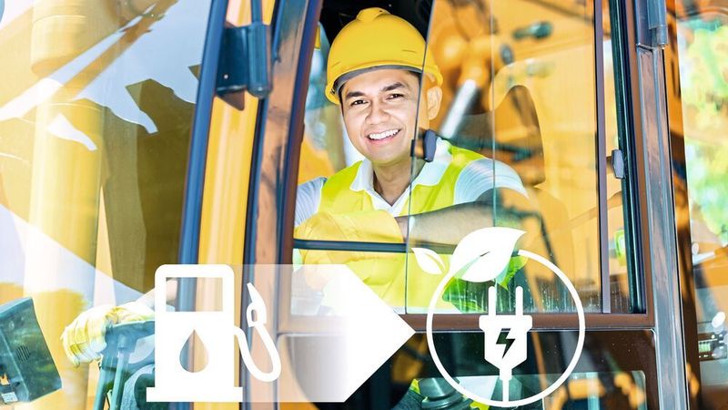 Mobilitätswandel in der Nutz- und Sonderfahrzeugbranche: Für den Umstieg auf emissionsfreie Antriebe bietet Phoenix Contact seine CCS-Fahrzeug-Ladedosen an.